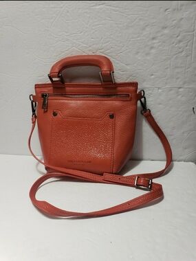 VIOLA CASTELLANI (Italy) Genuine Leather Crossbody Bag
